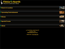 Tablet Screenshot of fiddlershearth.com
